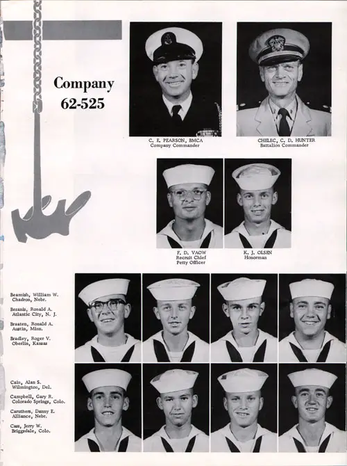 Company 62-525 Recruits Page One 