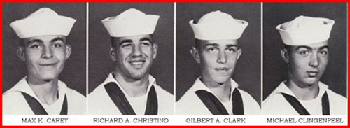 Company 63-421 Recruits, Max K Carey, Richard A Christino, Gilbert A. Clark, Michael Clingenpeel