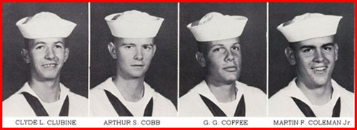 Company 63-421 Recruits, Clyde L. Clubine, Arthur S. Cobb, G. G. Coffee, Martin F. Coleman Jr.