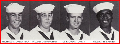 Company 63-421 Recruits, Michael V. Cosentino, William Cunningham, Clifford M. Curtis, William H. Daniels