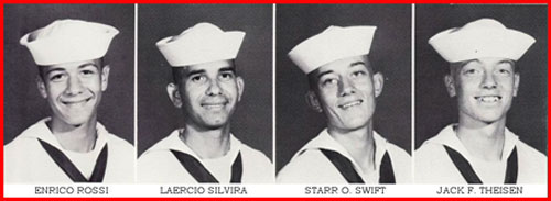 Company 63-421 Recruits, Enrico Rossi, Laercio Silvira, Starr O. Swift, Jack F. Theisen
