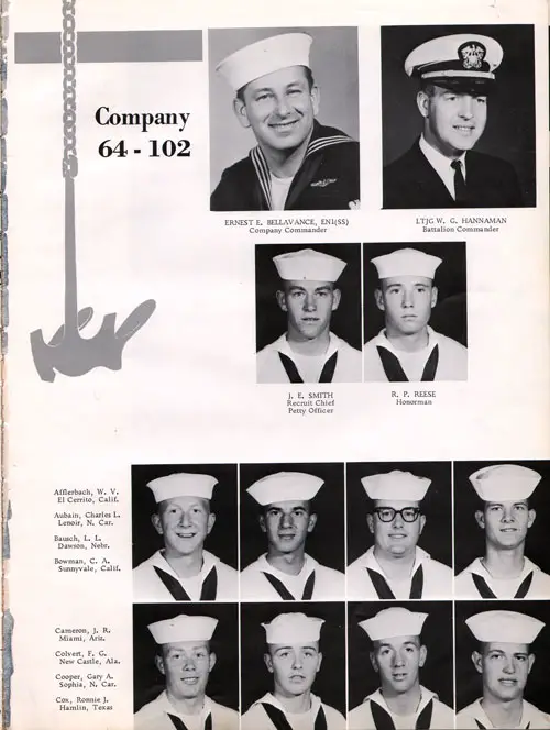 Company 64-102 Recruits Page One