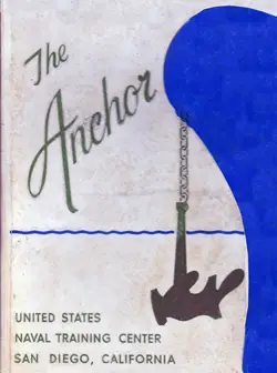 Front Cover, Navy Boot Camp Book 1964 Company 313 The Anchor