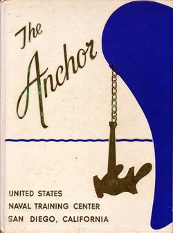 Front Cover, Navy Boot Camp Book 1964 Company 322 The Anchor