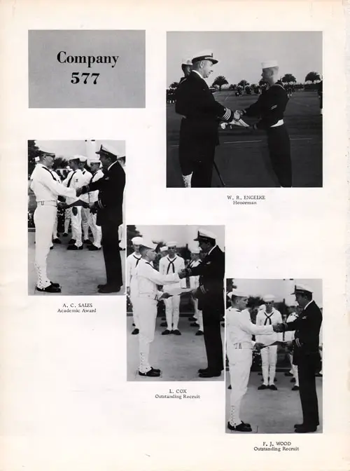 Company 64-577 Honor Recruits