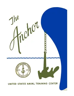 Front Cover, Navy Boot Camp Book 1965 Company 348 The Anchor