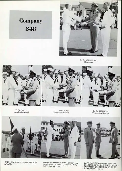 Company 65-348 Honor Recruits