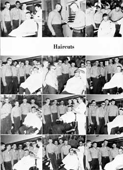 Company 66-237 Recruits Get Haircuts