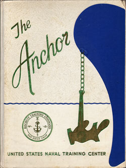 Front Cover, Navy Boot Camp Book 1967 Company 618 The Anchor