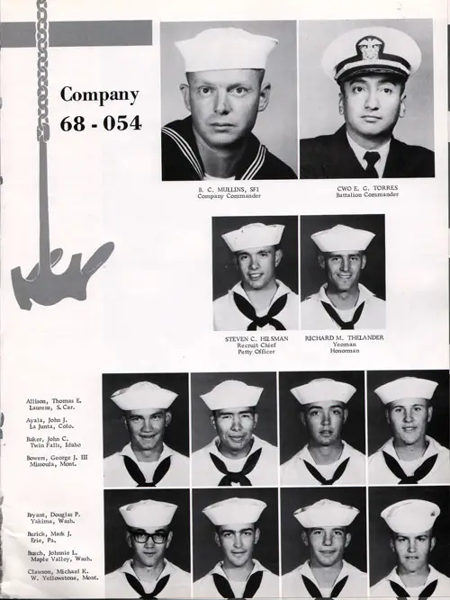 Company 1968-54 Page One