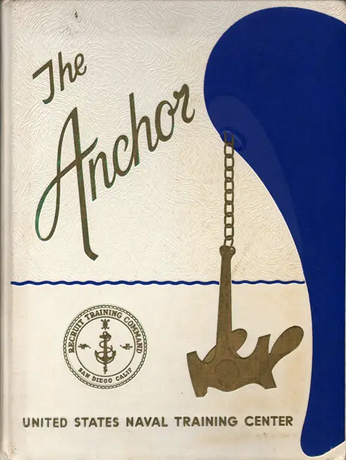 Front Cover, Navy Boot Camp Book 1969 Company 438 The Anchor