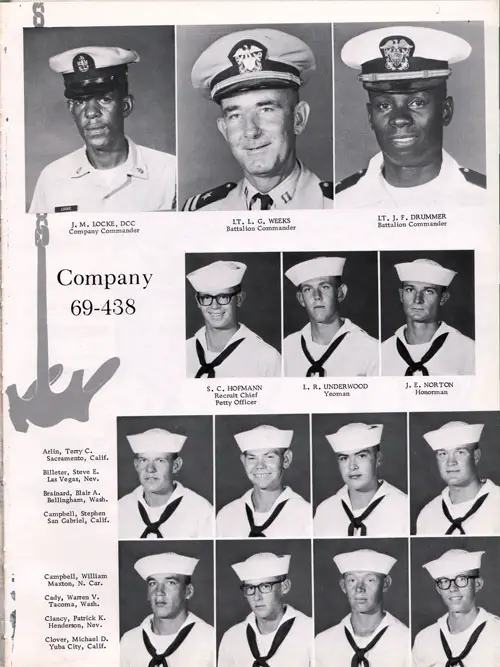 Company 69-438 Recruits Page One 