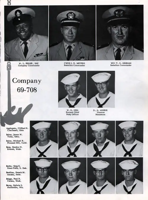 Company 69-708 Recruits Page One 