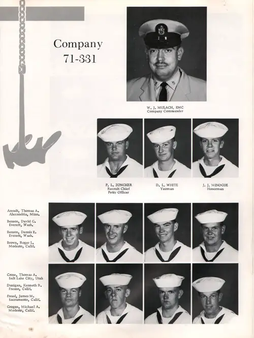 Company 71-331 Recruits Page One 