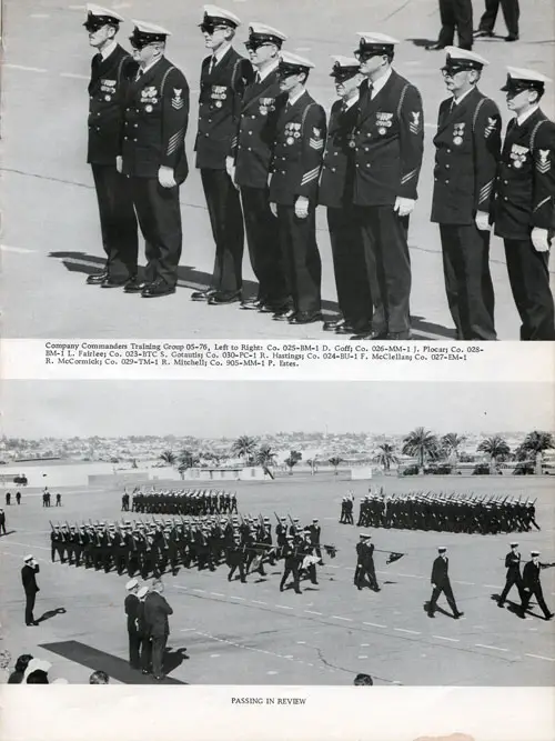 Company Commanders Training Group 05-76; Passing in Review