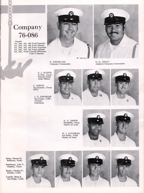 Company 76-086 Recruits Page One