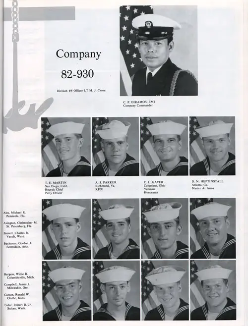 Company 82-930 Recruits Page One 