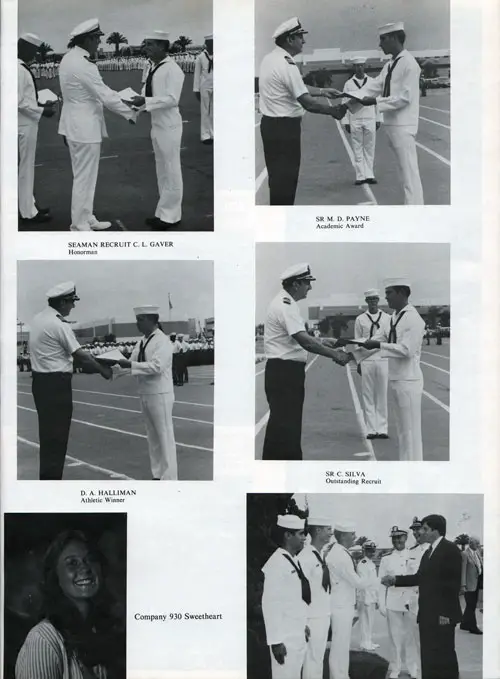 Company 82-930 Recruit Honors 