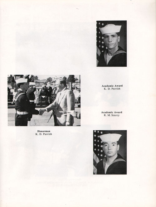 Company 87-003 Recruit Honors Page 2