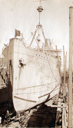 Princess Matoika, WWI Troup Transport Ship