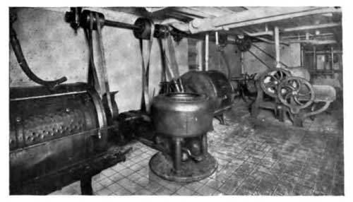 View of the SS Lapland Electrically Operated Laundry Facility