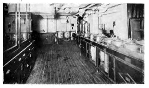 View of the Kitchen on the SS Lapland