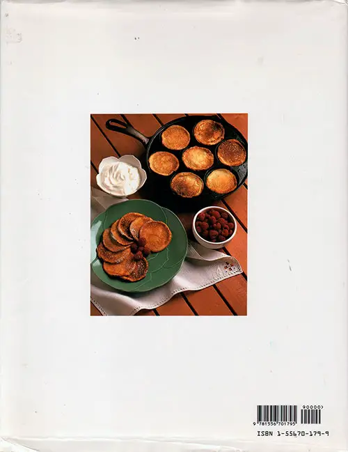 Back Cover, Scandinavian Feasts, 1992.