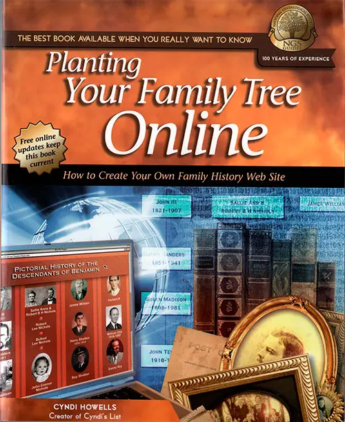 Front Cover - Planting Your Family Tree Online: How To Create Your Own Family History Web Site