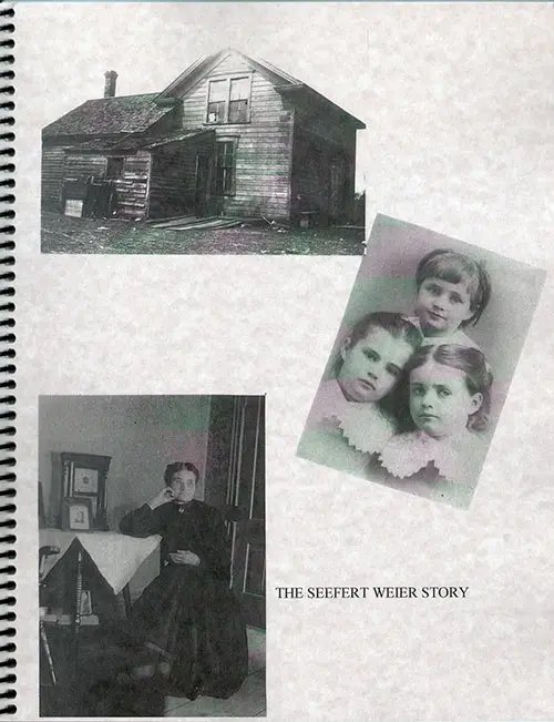 Front Cover - The Seefert Weier Story