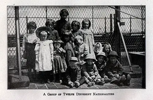 Immigrant Children Representing Twelve Nationalities