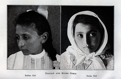 Italian and Swiss Immigrant Girls