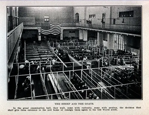 Examination Hall at Ellis Island