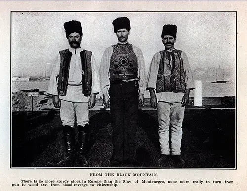 Immigrant Slavs From Montenegro