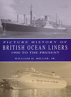 Front Cover, Picture History of British Ocean Liners: 1900 to the Present