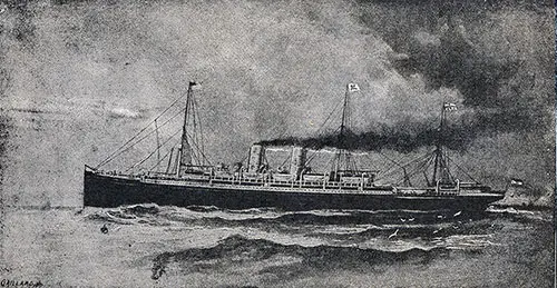 The North German Lloyd Express Steamer - SS Havel 
