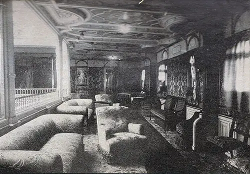 First Cabin Drawing Room - SS Kaiser Wilhelm der Grosse