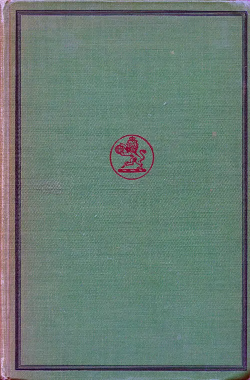 Front Cover, Spanning the Atlantic (1931) by F. Lawrence Babcock