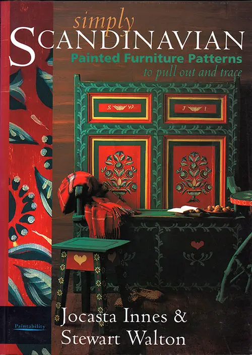 Front Cover - Simply Scandinavian: Painted Furniture Patterns (1991)