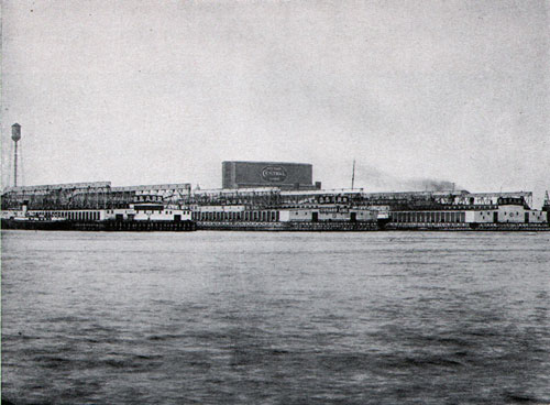 The Cunard Line Pier at Boston