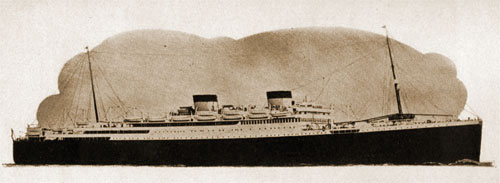 MV Britannic of the White Star Line.