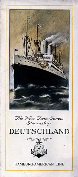 The New Twin Screw Steamship Deutschland (1924)