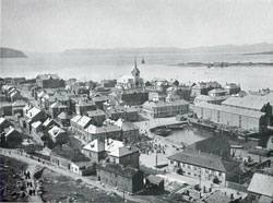 Photo 062: The Town of Hammerfest with a View of the Harbor in the Background