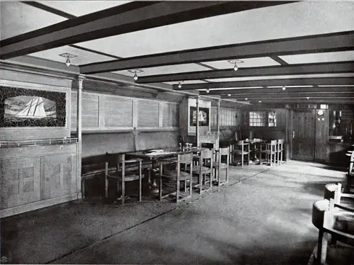 Photo 023: Smoking Room on the SS Meteor