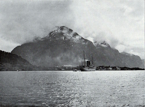 Naes (View of Ship in Harbor)