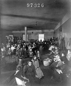 Recently Arrived Immigrants at Ellis Island