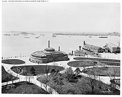 The Battery - A Place To While Away An Hour - New York's Battery Park - 1912