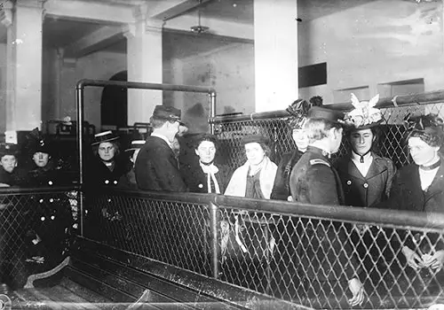 Immigrants at Ellis Island