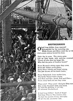 Government To Find Work For All - The Rush To Ellis Island - 1908