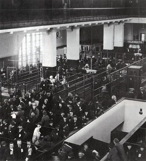 Inspection And Registration Of Immigrants - Ellis Island