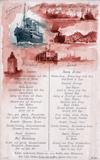 Front, Lunch Menu, SS Moltke, Hamburg America Line, July 1905